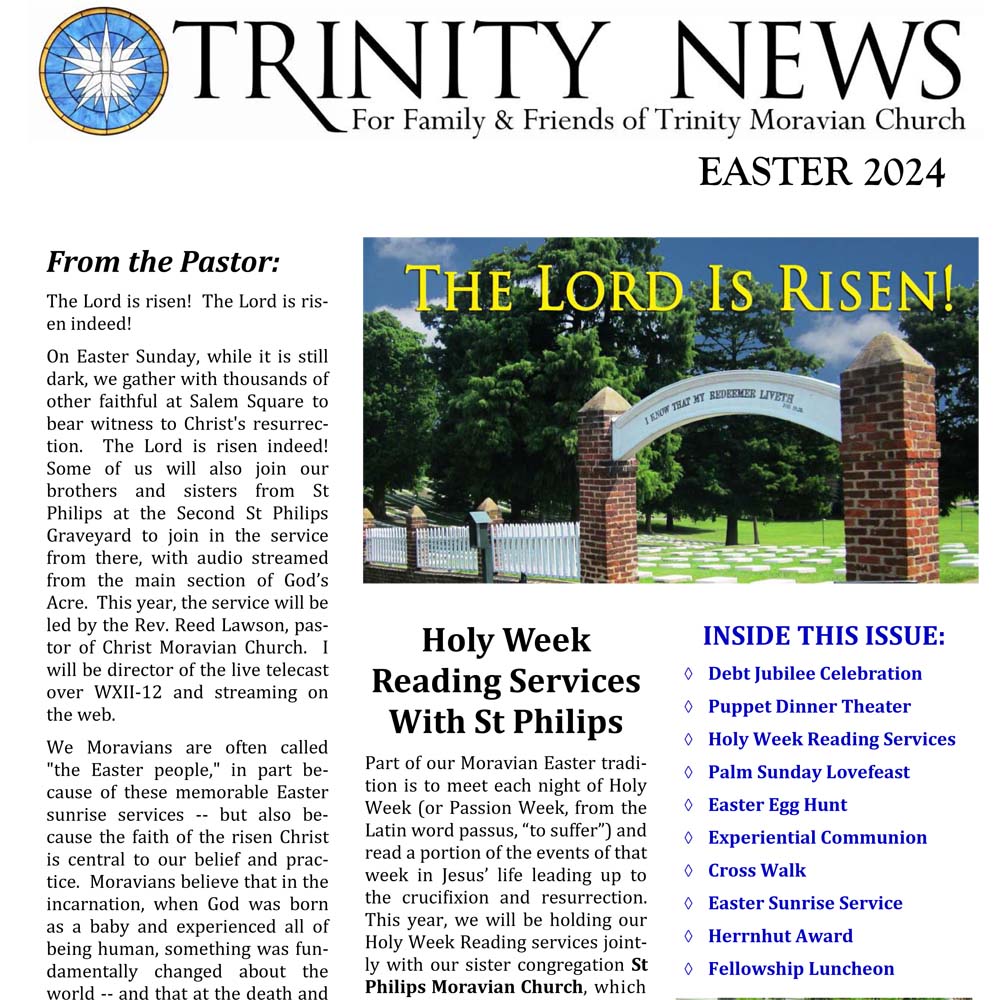 Easter 2024 Newsletter