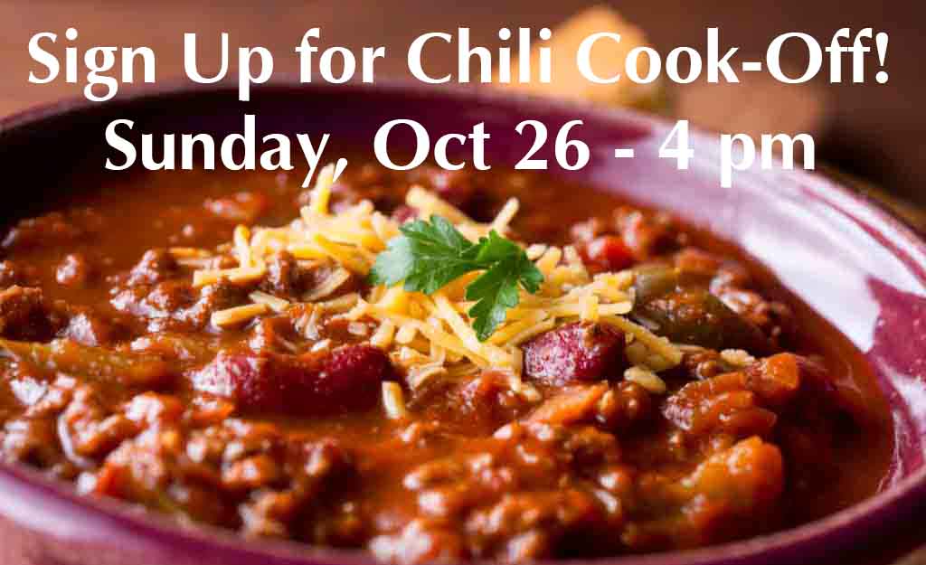Click to Sign Up For Chili Cook-Off!